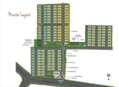 Image of 4318 Sq.ft 4 BHK Villa for sale in Hallmark County, Osman Nagar, Hyderabad for Rs. 94600000