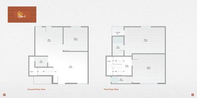 Image of 1600 Sq.ft 3 BHK Villa for sale in Matangi Radhekrishna Villa, Dabhoi, Vadodara for Rs. 6500000