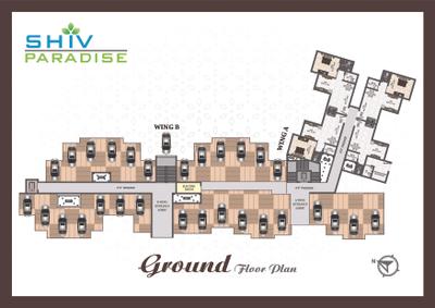 Image of 563 Sq.ft 2 BHK Apartment / Flat for sale in Shiv Paradise, Badlapur East, Badlapur for Rs. 4200000