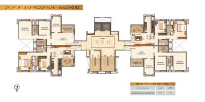 Image of 1050 Sq.ft 2 BHK Apartment / Flat for sale in Kumar Paradise, Magarpatta City, Pune for Rs. 11500000
