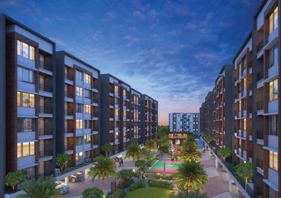 Image of 630 Sq.ft 2 BHK Apartment / Flat for sale in Spacemint Easterlia, Lohegaon, Pune for Rs. 7200000