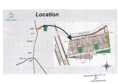 Image of 1500 Sq.ft Residential Plot / Land for sale in Fantasy Treasure Park, Ringnodiya, Indore for Rs. 8400000