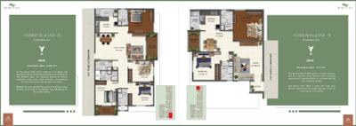 Image of 1500 Sq.ft 3 BHK Apartment / Flat for sale in The Breeze Way by M Square Infra, Arakere, Bengaluru for Rs. 18450000