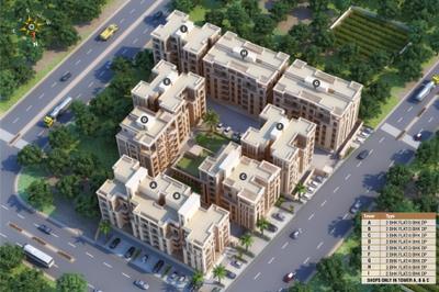 Image of 1650 Sq.ft 3 BHK Apartment / Flat for sale in Lilleria Apartments I And II, Sama Savli, Vadodara for Rs. 5700000
