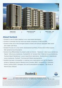 Image of 515 Sq.ft 2 BHK Apartment / Flat for sale in Sunteck One World Tower 1, Naigaon East, Naigaon for Rs. 5500000