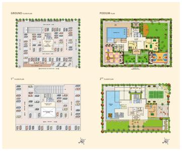 Image of 1100 Sq.ft 2 BHK Apartment / Flat for sale in Paradise Sai Solitaire, Kharghar, Navi Mumbai for Rs. 14000000