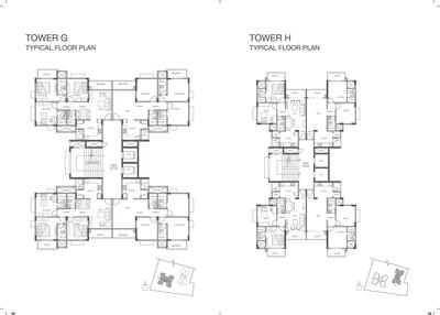 Image of 1080 Sq.ft 2 BHK Apartment / Flat for sale in Godrej Eden G And H, Chandkheda, Ahmedabad for Rs. 5000000