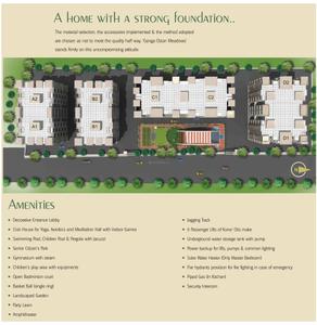 Image of 1000 Sq.ft 2 BHK Apartment / Flat for sale in Annexe Ganga Osian Meadows, Thergaon, Pune for Rs. 7000000