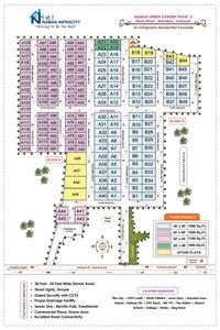 Image of 2000 Sq.ft Residential Plot / Land for sale in Naman Green Garden Phase II, Babatpur, Varanasi for Rs. 6400000