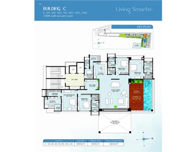Image of 2600 Sq.ft 3.5 BHK Apartment / Flat for sale in Marvel Cascada, Balewadi, Pune for Rs. 31500000