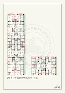 Image of 2200 Sq.ft 3 BHK Apartment / Flat for sale in Ratnabhumi Turquoise Glamouere, Godhavi, Ahmedabad for Rs. 11400000