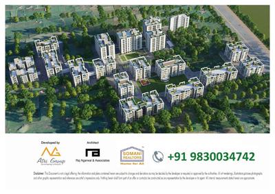Image of 1340 Sq.ft 2 BHK Apartment / Flat for sale in Atri Green Valley, Narendrapur, Kolkata for Rs. 2600000