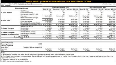 Ashar Codename GoldenMile Brochure 6