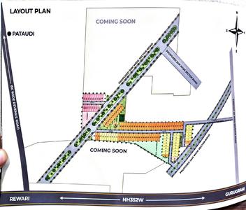 Image of 1125 Sq.ft Residential Plot / Land for sale in VKS Palm Drive, Pataudi, Gurgaon for Rs. 10620000