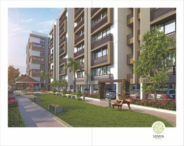 Image of 990 Sq.ft 2 BHK Apartment / Flat for sale in Tathya Somya Residency, Ujala Circle, Ahmedabad for Rs. 4200000