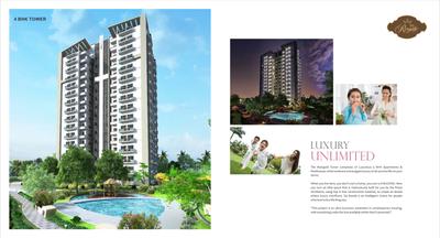 Image of 1690 Sq.ft 3 BHK Apartment / Flat for sale in  Taj Royale, Tajganj, Agra for Rs. 8800000
