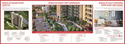 Image of 600 Sq.ft 1 BHK Apartment / Flat for sale in Raunak Bonus City, Kasarvadavali, Thane for Rs. 6900000