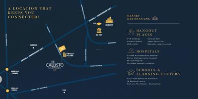 Image of 2691 Sq.ft 3 BHK Penthouse for sale in Callisto Sapphire, Sargasan, Gandhinagar for Rs. 13100000