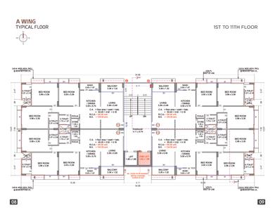 Image of 1923 Sq.ft 3 BHK Apartment / Flat for sale in Shree Vaibhav, Choryasi, Surat for Rs. 8650000