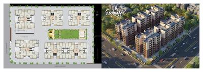Image of 656 Sq.ft 2 BHK Apartment / Flat for sale in Shivalay City, Sector 26, Gandhinagar for Rs. 7500000