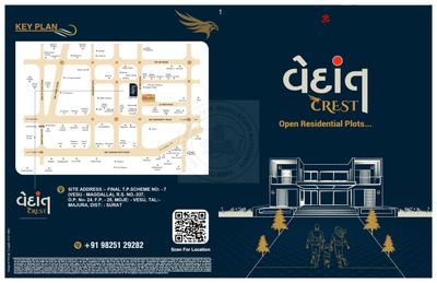 Image of 220 Sq.ft Residential Plot / Land for sale in Vedant Crest, Magdalla, Surat for Rs. 35000000
