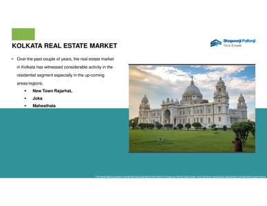 Image of 850 Sq.ft 3 BHK Apartment / Flat for sale in Shapoorji Pallonji Shukhobrishti Spandan Phase 9 , New Town, Kolkata for Rs. 5850000