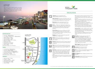 Image of 2550 Sq.ft 3 BHK Apartment / Flat for sale in Edara Twilight Park, Maddilapalem, Visakhapatnam for Rs. 22500000