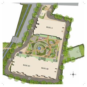 Image of 1272 Sq.ft 3 BHK Apartment / Flat for sale in Goel Ganga Aria B1 B2, Dhanori, Pune for Rs. 11500000