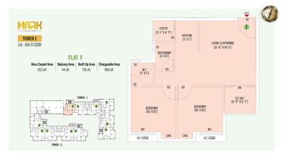 Image of 1600 Sq.ft 3 BHK Villa for sale in Mark, Santragachi, Howrah for Rs. 12500000