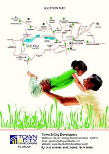 Image of 1322 Sq.ft 3 BHK Apartment / Flat for sale in Garden City, Nambialaganpalayam, Coimbatore for Rs. 13000000