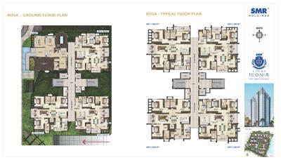 Image of 1450 Sq.ft 2 BHK Apartment / Flat for sale in SMR Vinay Iconia Phase 2, Serilingampally, Hyderabad for Rs. 14500000