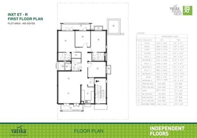 Image of 2100 Sq.ft 3 BHK Builder Floor for sale in Vatika Independent Floors, Sector 82, Gurgaon for Rs. 27000000