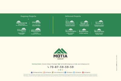 Image of 1800 Sq.ft 3 BHK Builder Floor for sale in Motia Harmony Greens, Sanauli, Zirakpur for Rs. 11000000
