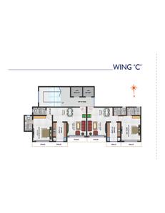 Image of 950 Sq.ft 3 BHK Apartment / Flat for sale in Abhigna Avirahi Heights, Malad West, Mumbai for Rs. 21800000