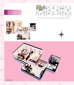 Image of 800 Sq.ft 2 BHK Apartment / Flat for sale in Modispaces Volga, Borivali West, Mumbai for Rs. 23000000