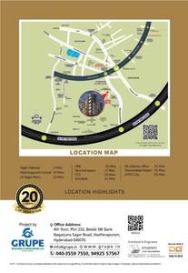 Image of 1156 Sq.ft 2 BHK Apartment / Flat for sale in Grupe Vintage Heights, Gurram Guda, Hyderabad for Rs. 5500000