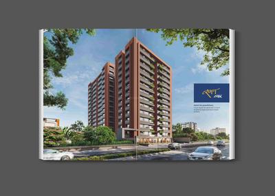 Image of 1800 Sq.ft 3 BHK Apartment / Flat for sale in Samved Samay Ark, Bilasiya, Ahmedabad for Rs. 7250000