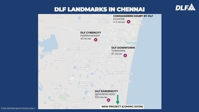 Image of 3000 Sq.ft Residential Plot / Land for sale in DLF Parc Estate, Siruseri, Chennai for Rs. 11400000