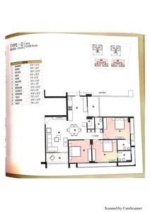 Image of 1930 Sq.ft 3 BHK Apartment / Flat for sale in Tulsi Shyam Saanvi, Chandkheda, Ahmedabad for Rs. 11000000