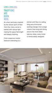 Image of 1730 Sq.ft 4 BHK Apartment / Flat for sale in Sobha Hamptons Townpark Phase 2 W1 To 3, Attibele, Bengaluru for Rs. 31800000