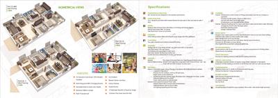 Image of 1700 Sq.ft 3 BHK Apartment / Flat for sale in Delight Fortune, Kompally, Hyderabad for Rs. 8000000
