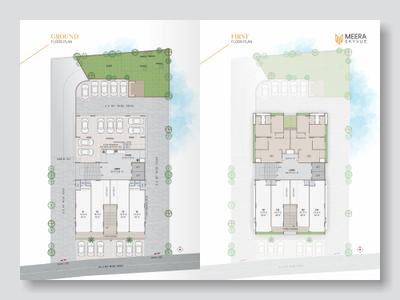 Image of 1755 Sq.ft 3 BHK Apartment / Flat for sale in Ashirwad Meera Skyvue, Raysan, Gandhinagar for Rs. 7500000