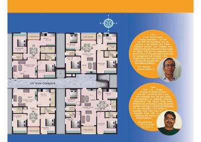 Image of 1305 Sq.ft 3 BHK Apartment / Flat for sale in Empire Meadows, Miyapur, Hyderabad for Rs. 8500000