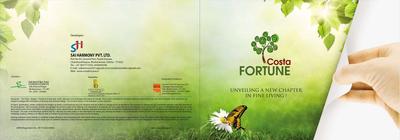 Image of 1122 Sq.ft 3 BHK Apartment / Flat for sale in Costa Furtune, Gothapatna, Bhubaneswar for Rs. 10866000