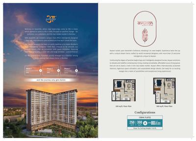 Image of 414 Sq.ft 1 BHK Apartment / Flat for sale in Aarambh Wing A B, Malad East, Mumbai for Rs. 5500000