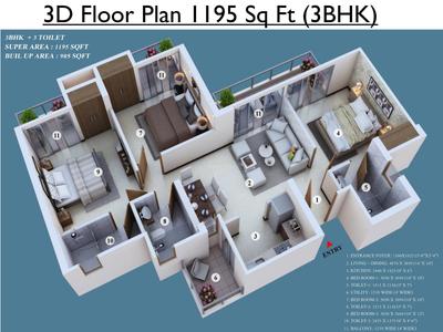 Ajnara Khel Gaon Phase 1 Tower A B C And D Brochure 24