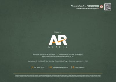 Image of 991 Sq.ft 2 BHK Apartment / Flat for sale in AR Amora, Wakad, Pune for Rs. 8800000