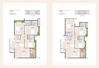 Image of 2100 Sq.ft 4 BHK Apartment / Flat for sale in RK Ambiance, Nana Mava, Rajkot for Rs. 17400000