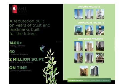 Image of 732 Sq.ft 2 BHK Apartment / Flat for sale in Romell Allure, Borivali East, Mumbai for Rs. 18500000
