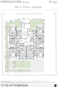 Image of 3000 Sq.ft 4 BHK Apartment / Flat for sale in S Raheja Panorama, Santacruz West, Mumbai for Rs. 170000000